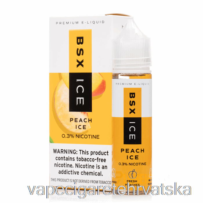 Vape Hrvatska Peach Ice - Bsx Ice - 60ml 3mg